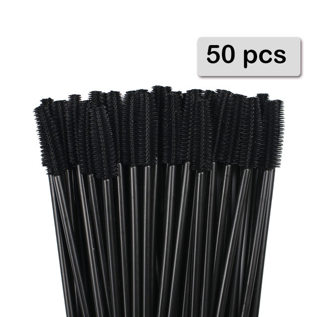 Beauty Makeup Women - 50 pièces, applicateurs de mascara en