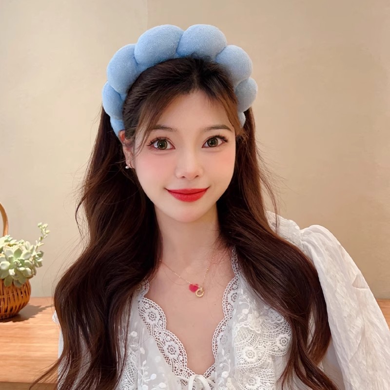 Rétro gonflé bandeau éponge ba - Beauty Makeup Women avis et prix